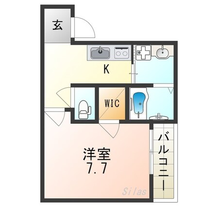 フジパレス岩田町ノースの物件間取画像